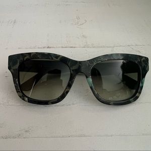 Valentino Green Butterfly Sunglasses 🦋